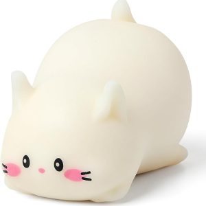 Cat Stress Balls, Cute Cat Squishy Toys for Kids and Adults, Stress Relief Sensory Toys